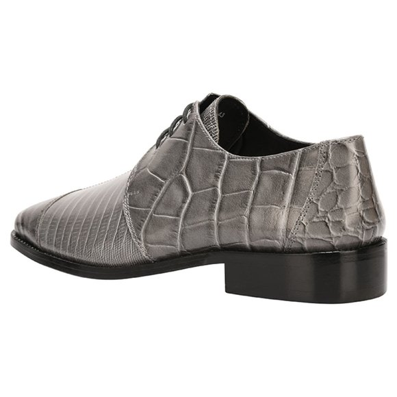 LIBERTYZENO Men's Grey Lace-Up Shoes - Picture 2 of 6